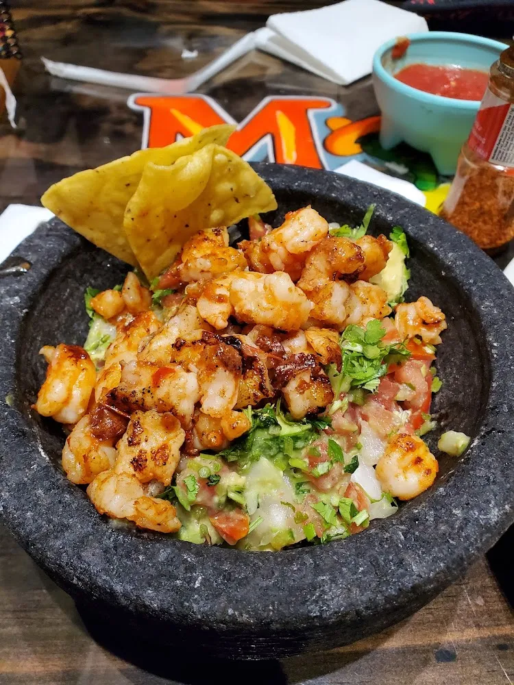 Cowboy Quesadilla and Taco Salad and Guacamole MI Casita